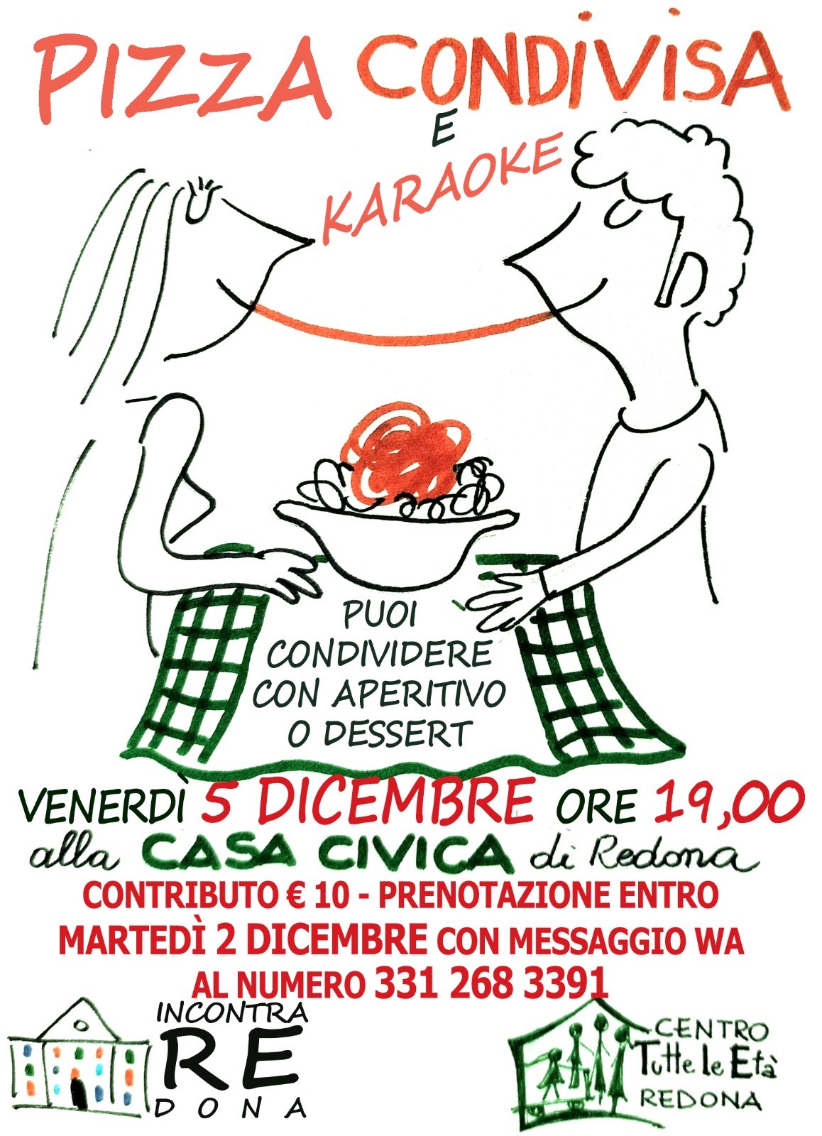 pizza condivisa 5 12 25